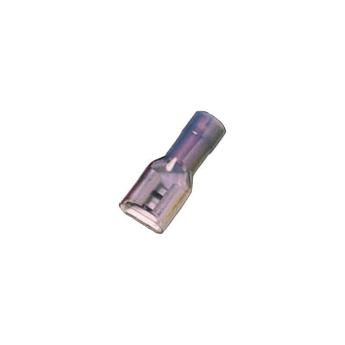 Intercable Iciq248fhvi Vollisolierte Flachsteckhlse 1,5-2,5qmm 4,8x0,8 Blau