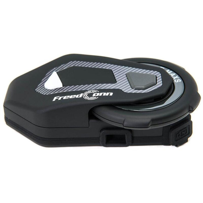 Intercomunicador Para Moto Freedconn T-Max S V4 Pro Single Negro