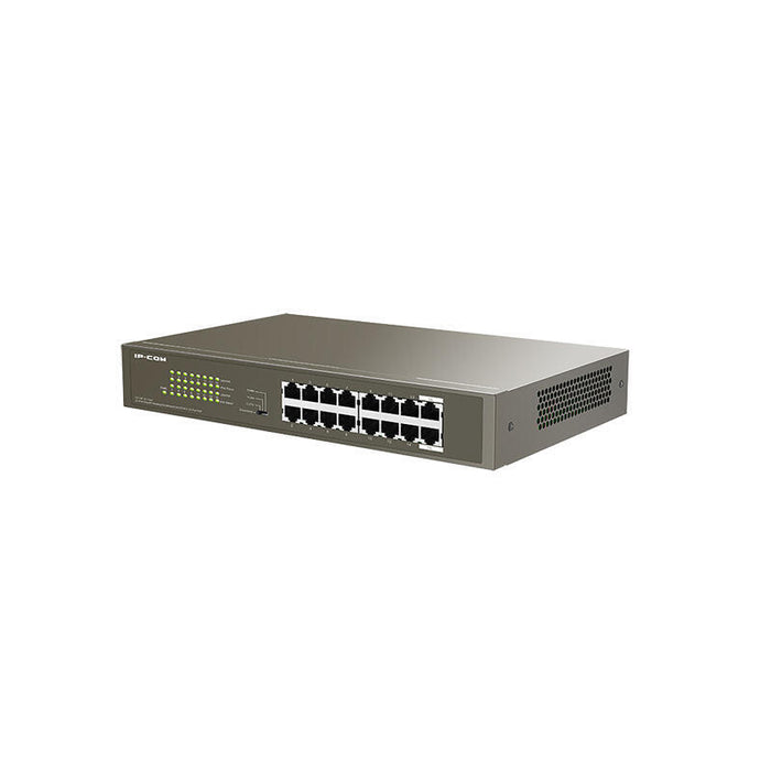 Ip Com Switch 16p Gigabit G1116p Poe Ip-Com G1116p-16-150w