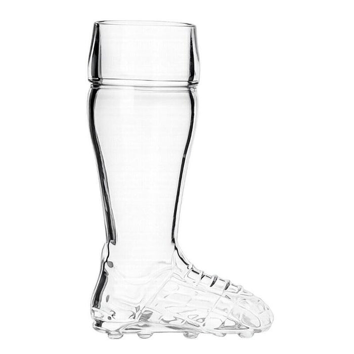 Jarra Bota De Fútbol, De Cristal, 0,5 L