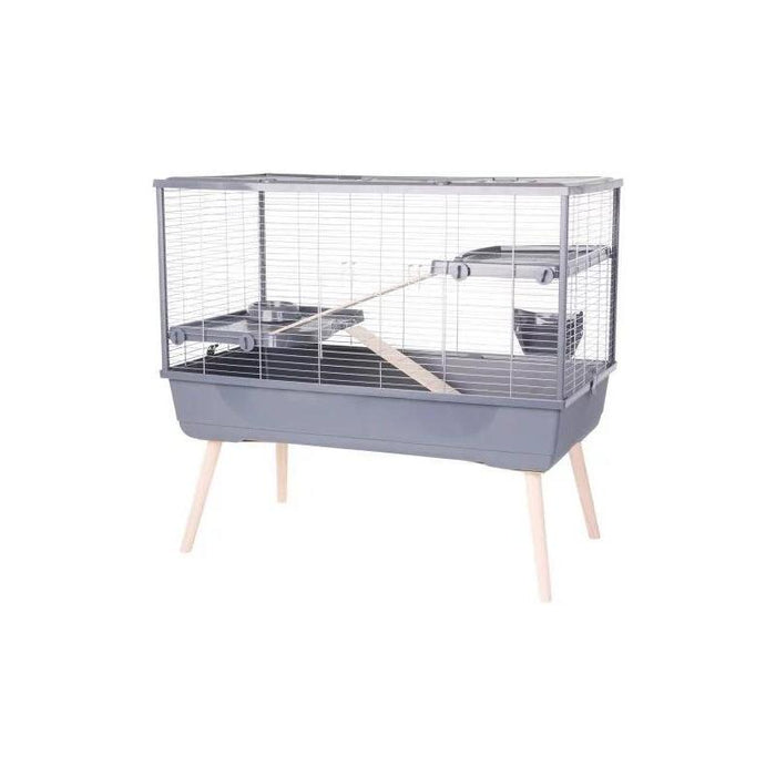 Jaula   Zolux Neolife 100 Grey Para Conejos