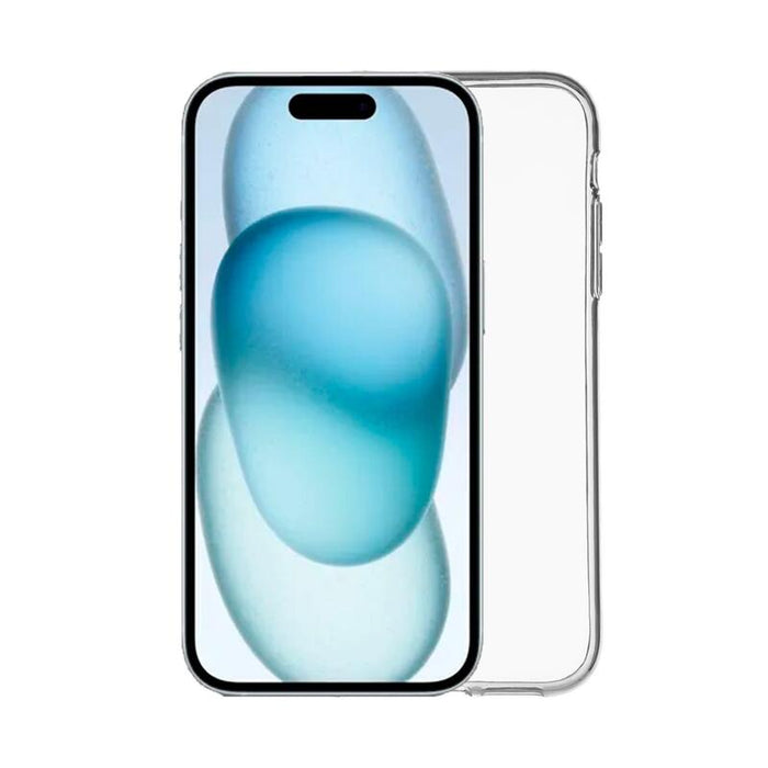 Jc Trasera De Silicona Transparente Apple Iphone 15