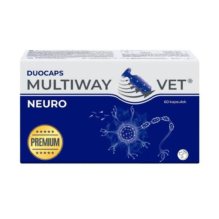 Jm Sante Multiway Vet Duocaps Neuro - Cápsulas Twist-Off Para Apoyar El Sistema Nervioso De Perro Y Gato  60uds