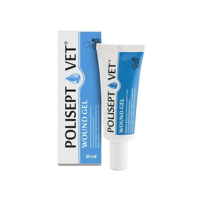 Jm Sante Polisept Vet Wound Gel - Vendaje En Gel Para Perros Y Gatos  30 Ml