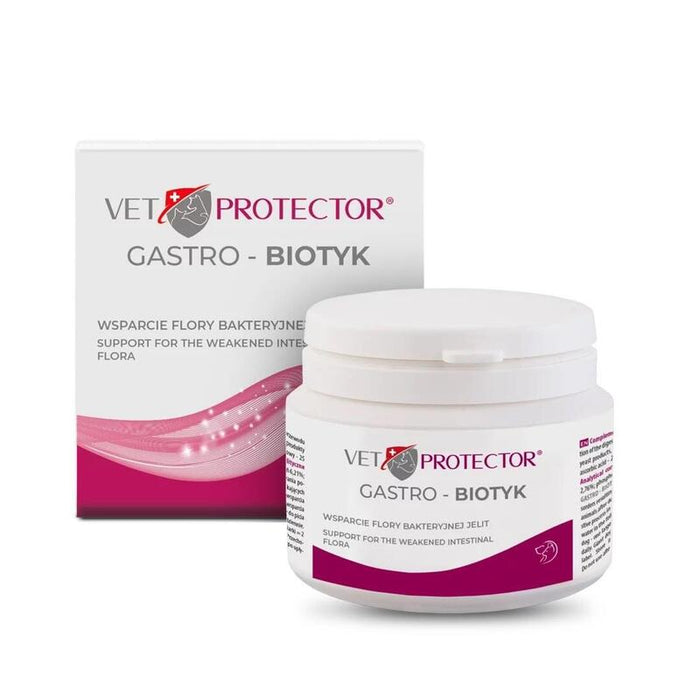 Jm Sante Vet Protector Gastro Biotyk Biegunka Wzdecia Zaparcia Alergie Pokarmowe 60g