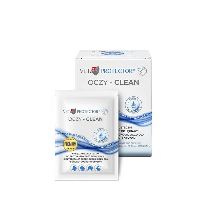 Jm Sante Vet Protector Oczy Clean 20szt