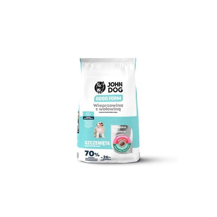John Dog Good Form Puppy Pork With Beef  - Alimento Seco Para Perros - 3 Kg