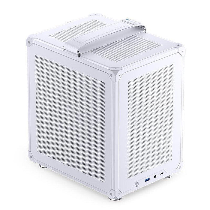 Jonsbo C6 Pc Carcasa, Mini-Tower, Itx, Con Tragegriff - Blanco