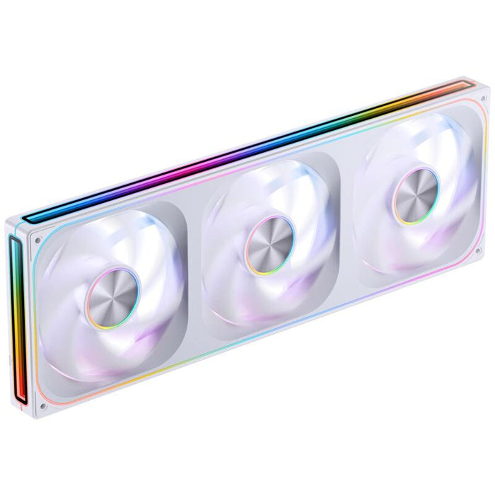 Jonsbo Za-420w Pwm-Ventilador, Argb - 3x 140mm, Blanco