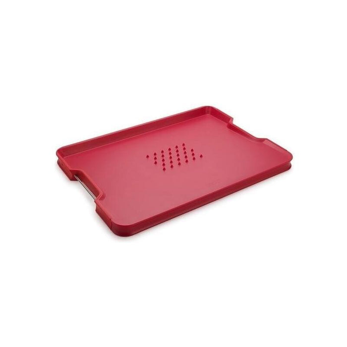 Joseph Joseph Cut&Carve Plus Multi-Functio.Red Chopping Board