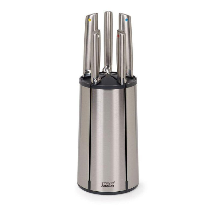 Joseph Joseph Elevate Stell Knives Carousel 5-Piece Set