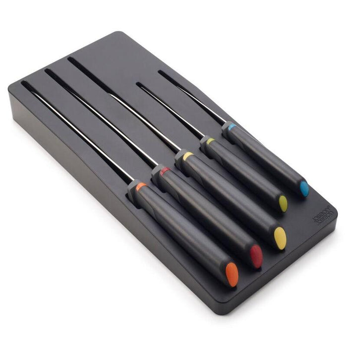 Joseph Joseph Elevate Store 5-Pc Mul.Knife Set W/Indrwr Strg Tray