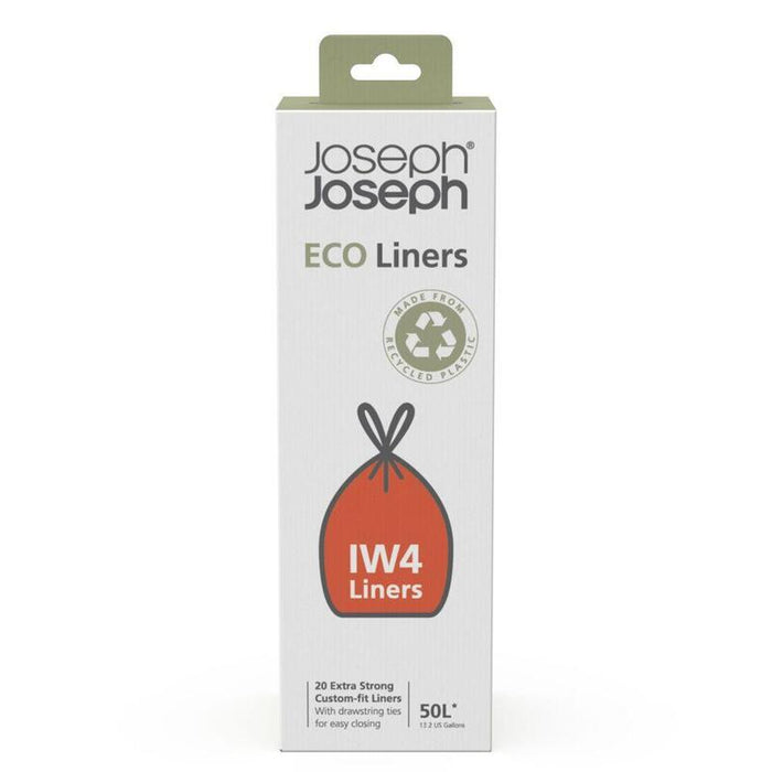 Joseph Joseph Iw4 50l Grey Recycled Bin Liners
