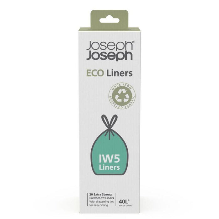 Joseph Joseph Iw5 40l Grey Recycled Bin Liners