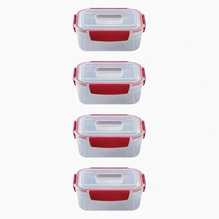Joseph Joseph Nest Lock 4-Piece Red 1.1l Food Container Set