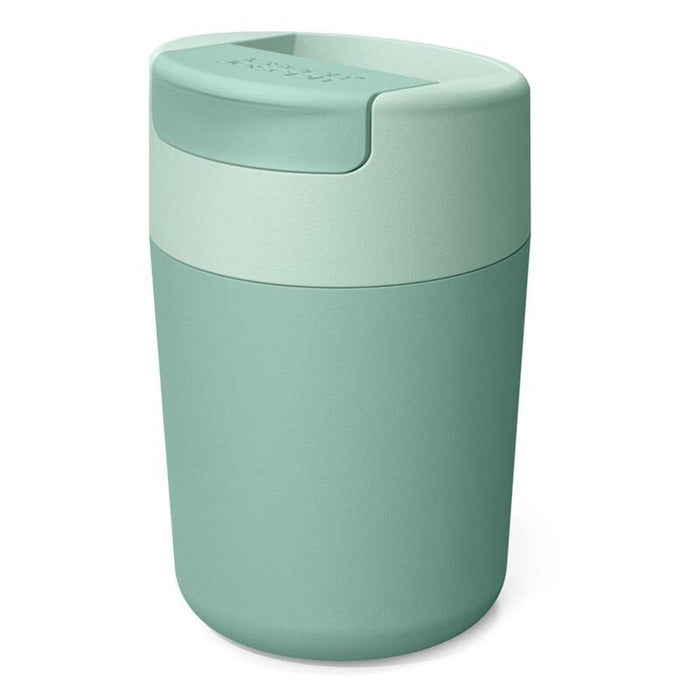 Joseph Joseph Sipp Green Travel Mug With Hygienic Lid 340 Ml