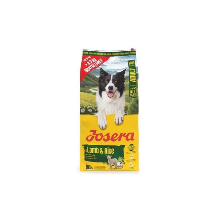 Josera Adult Lamb & Rice 12,5kg+2,5kg