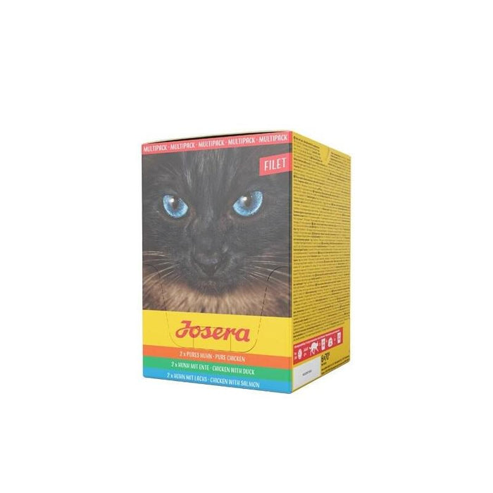 Josera Multipack - Pollo, Pato, Salmón - 6x70 G