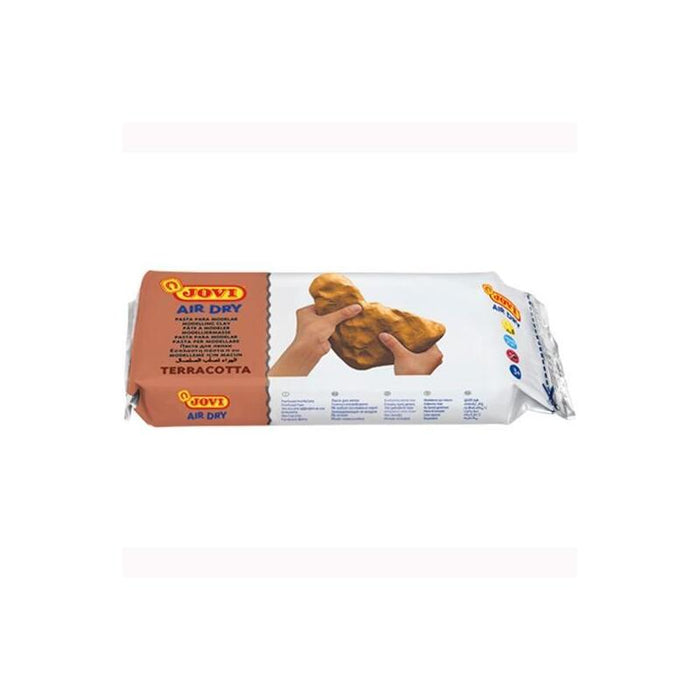 Jovi Air Dry Pastilla De Pasta Modelar Endurece Al Aire 1000gr Terracota