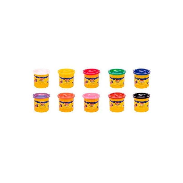 Jovi Estuche 5 Botes Plastilina Soft Dough Blandiver 110gr Blanco