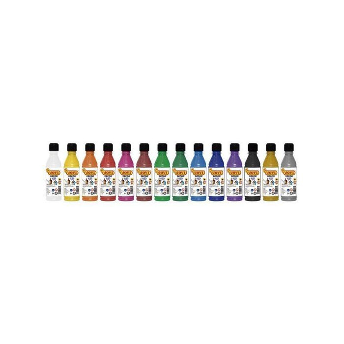 Jovi Pintura Plástica Jovidecor Acryl Botella De 250ml Bermellón