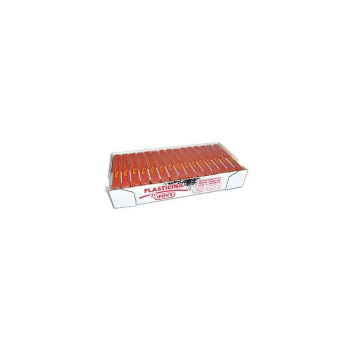 Jovi School Plastilina Pastillas De 150 Gr Marrón Caja De 15