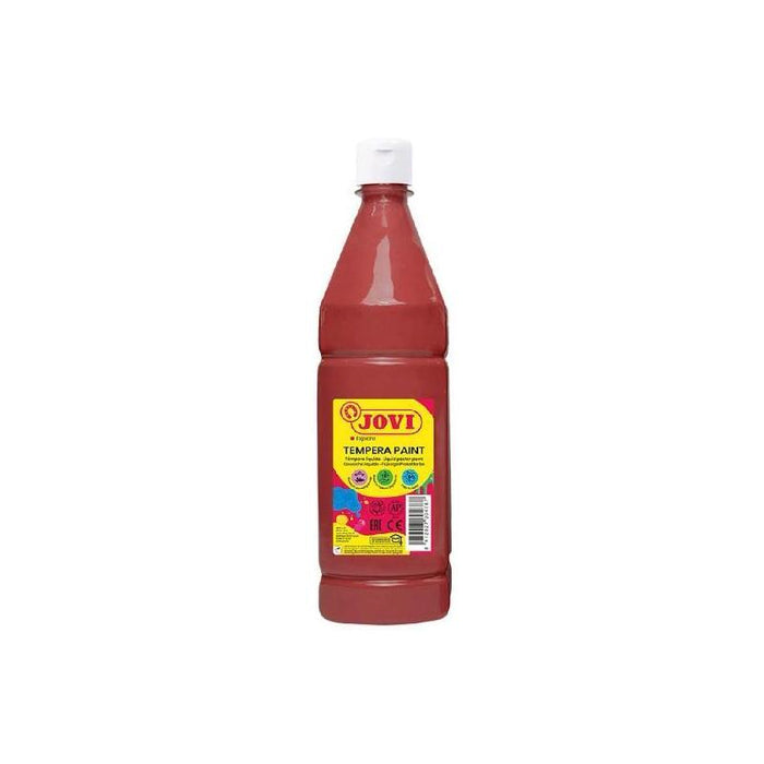 Jovi Témpera Líquida Paint Botella 1000ml Marrón