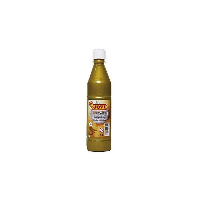 Jovi Témpera Líquida School Botella De 500ml Metálic Oro