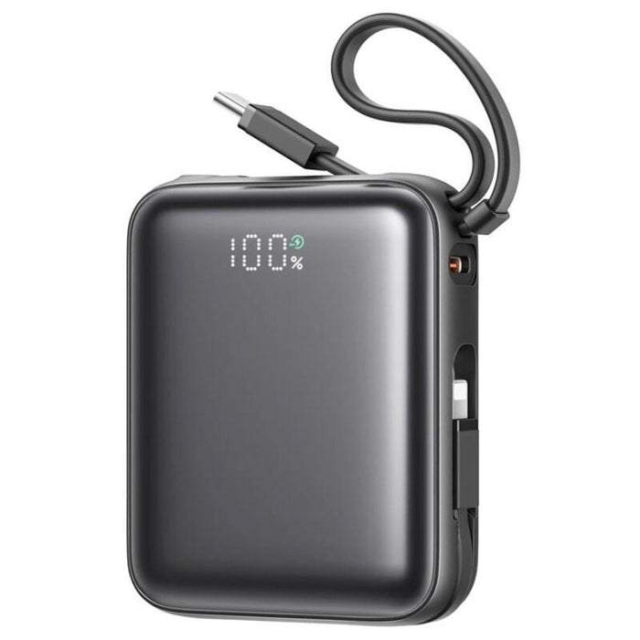 Joyroom Jr-Pbf27 10000mah 22,5w (Cable Doble Integrado) Negro - Power Bank