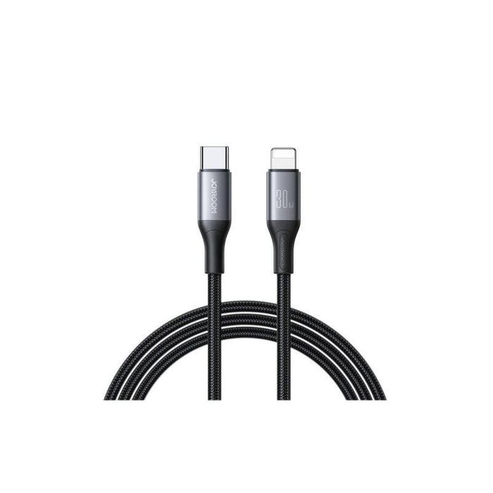 Joyroom Type-C - Lightning Cable Flash Series Cable A28, 30w, 480mb/S, 1m, Black (S-A28_clb1)