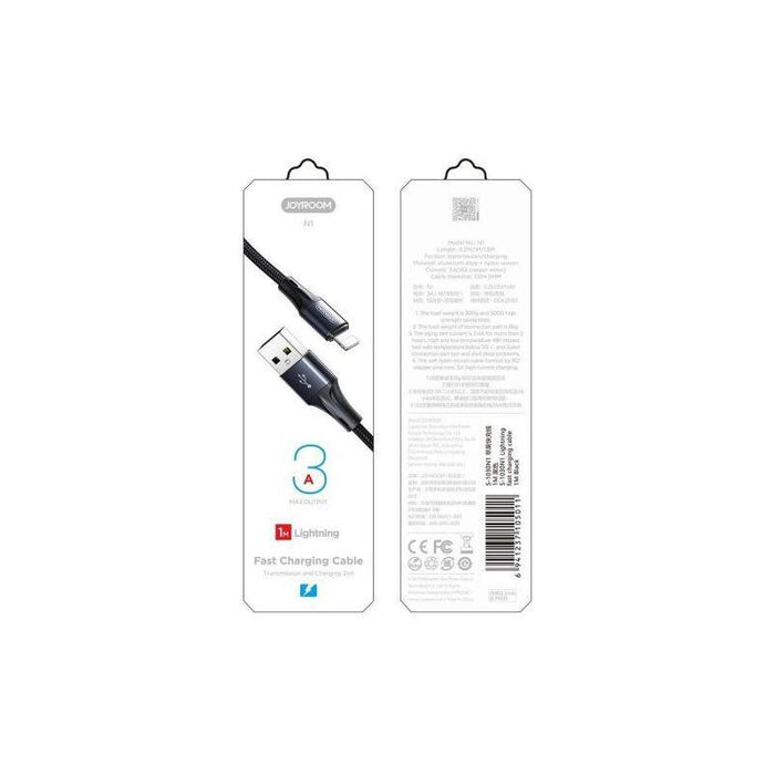 Joyroom Type-C - Usb Cable 3a, 1m Black (S-1030n1)
