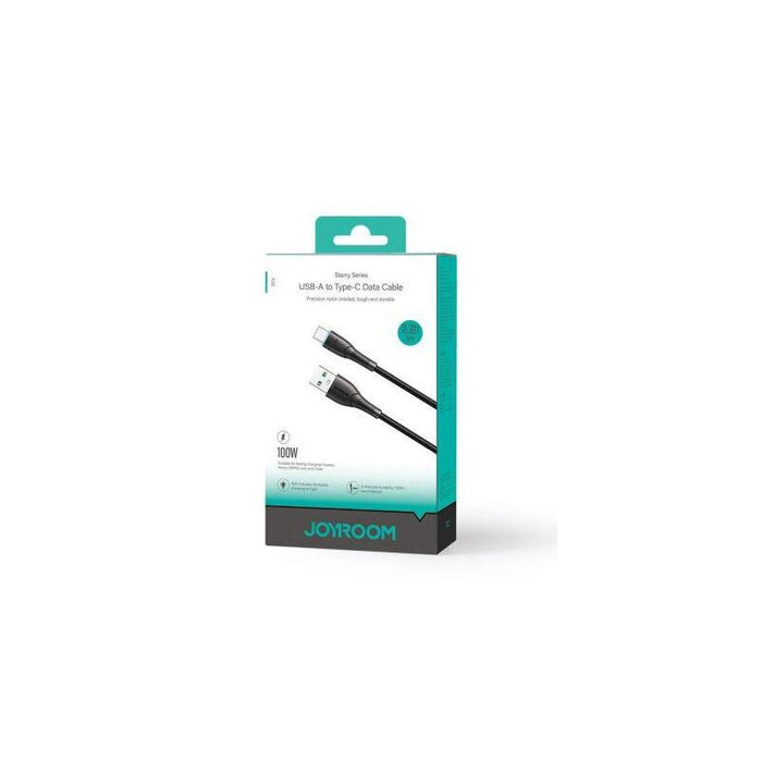 Joyroom Usb - Type-C Cable Starry Series, 480mb/S, 100w, 1m, Black (Sa32-Ac6)