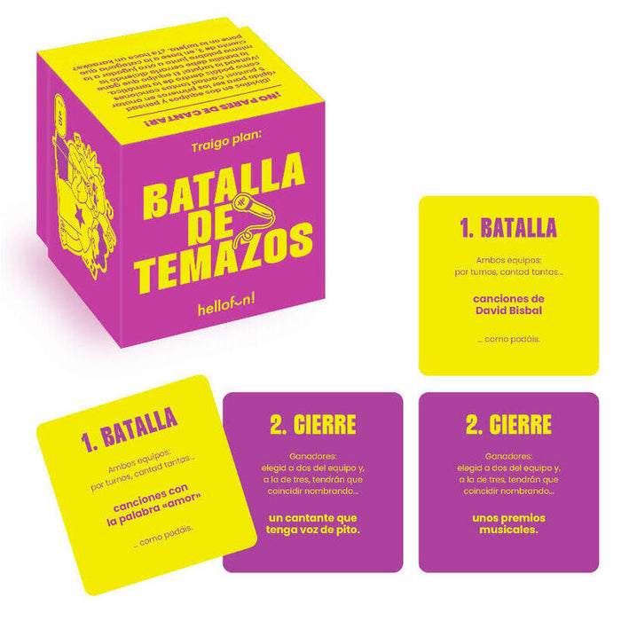 Juego Batalla De Temazos Español