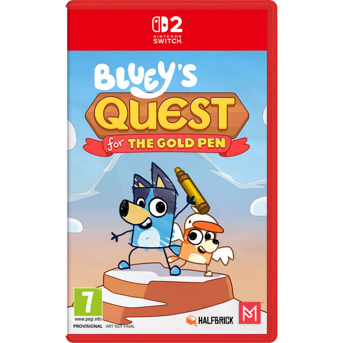 Juego Blueys Quest For Gold Pen Switch 2