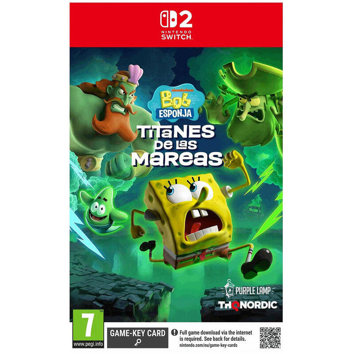 Juego Bob Esponja - Titanes De Las Mareas (Gkc) Switch 2