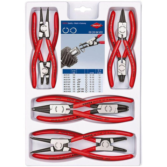 Juego De Alicates Para Arandelas De Precisión Knipex