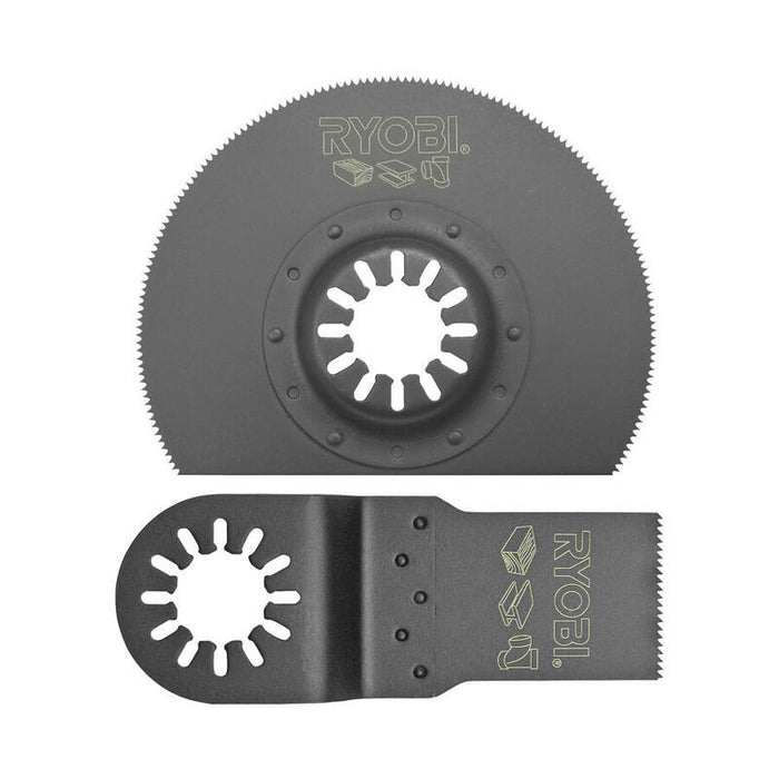 Juego De Hojas De Sierra Ryobi Rak02mt, 2 Piezas, Para Multiherramienta, Juego De Hojas De Sierra 5132002595
