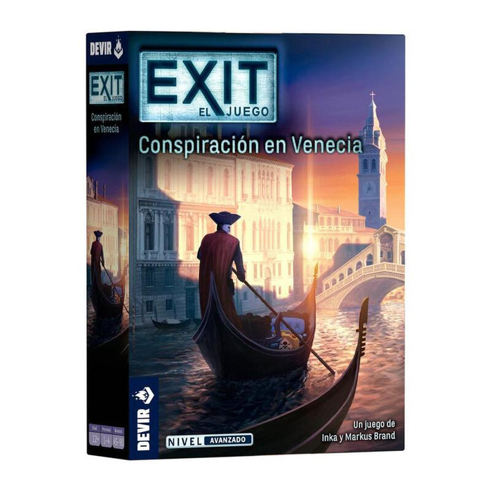 Juego De Mesa Exit: Conspiración En Venecia