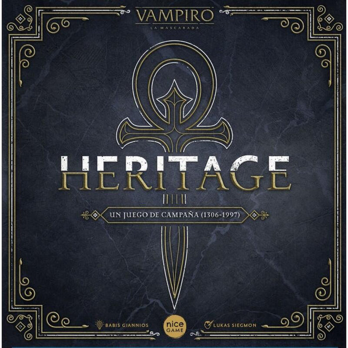 Juego De Mesa Vampiro La Mascarada: Heritage Edicion Retail Pegi 10