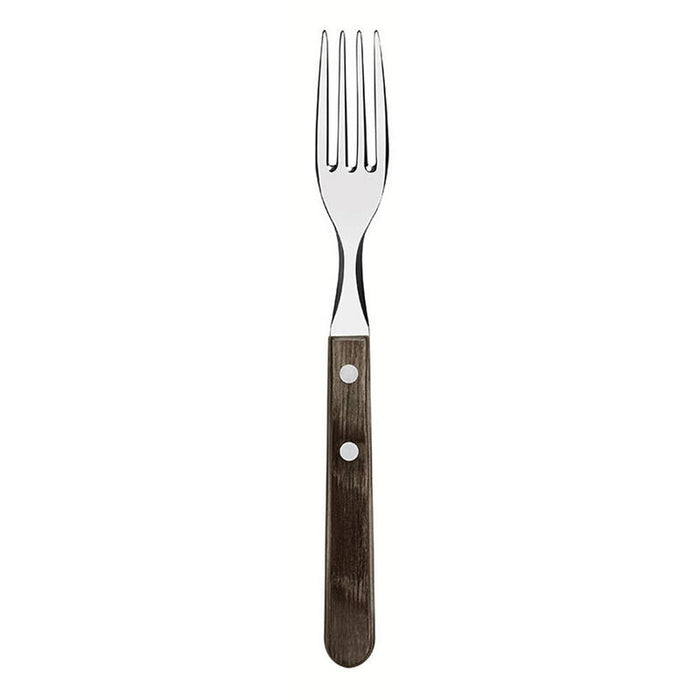 Juego De Tenedores Jumbo De Mesa 6 Piezas Polywood Castaño Tramontina