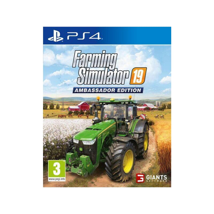 Juego Farming Simulator 19 Edición Embajador Playstation 4