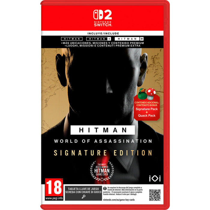 Juego Hitman World Of Assassination - Signature Edition (Gkc) Switch 2
