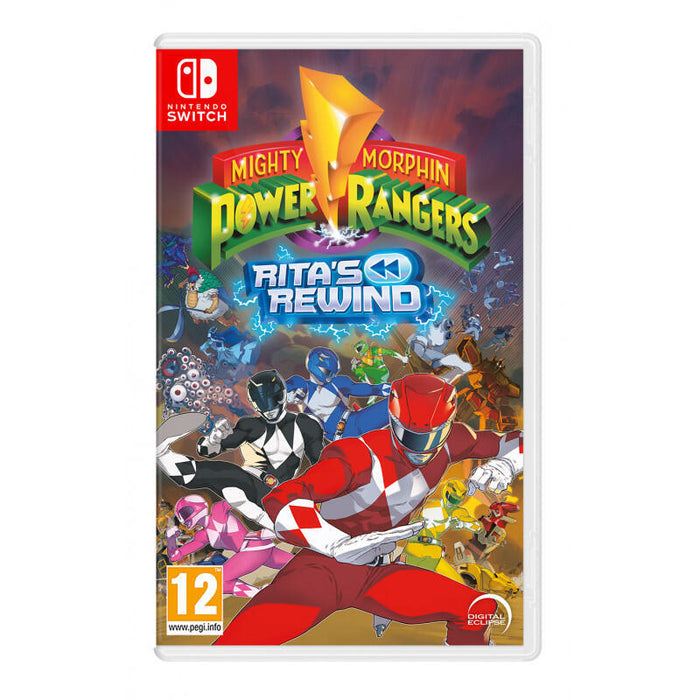 Juego Mighty Morphin Power Rangers Ritas Rewind . Switch