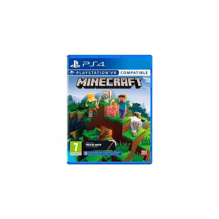 Juego Minecraft Starter Collection Refresh Playstation 4