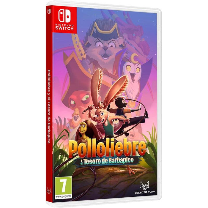 Juego Polloliebre Y El Tesoro De Barbapico - Switch  Switch