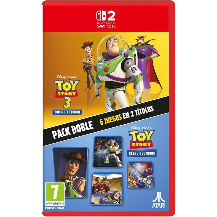 Juego Toy Story: Retro Roundup! + Toy Story 3 Compl Edit Double Pack- Sw2 Switch 2