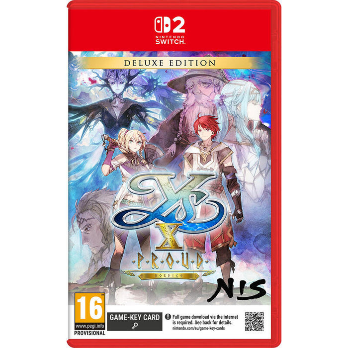 Juego Ys X - Proud Nordics Deluxe Edition (Gkc) Switch 2