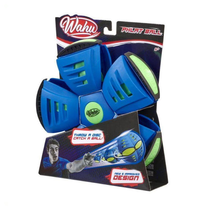 Juguete Pelota Disco Wahu Phlat Ball Azul