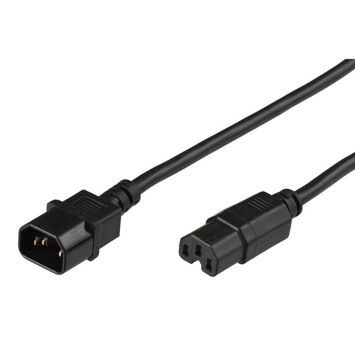 Jumper Cable C14 - C15 1.5m Black,