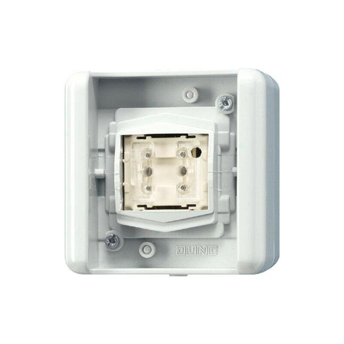 Jung 8471.02ledw Knx Taster Ba 1fach Wg - Mittenstellung